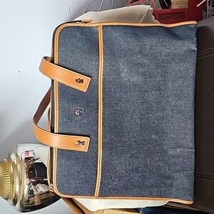 Etienne Aigner Denim Tote Bag Purse